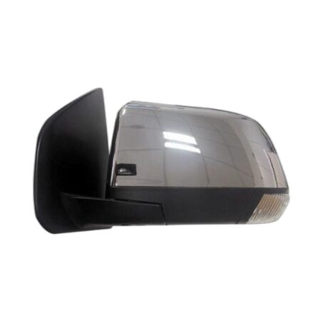 Specchietto Retrovisore Destro Universale – Elettrico, Riscaldato, Ripiegabile, con Freccia, Cromato