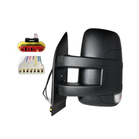 Specchietto Retrovisore Destro Iveco Daily 2014 4X4 – Elettrico, Riscaldato, con Freccia, 7+2 Pin, Nero