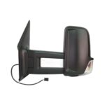 Retrovisore Destro Mercedes Sprinter 2006-2008 - Elettrico Termico Braccio Lungo Con Fanalino Con Cablaggio Corto 6Pin