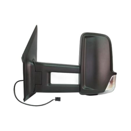 Retrovisore Destro Mercedes Sprinter 2006-2008 - Elettrico Termico Braccio Lungo Con Fanalino Con Cablaggio Corto 6Pin