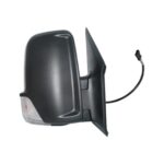 Retrovisore Destro Mercedes Sprinter 2009-2017 - Elettrico Termico Braccio Corto Con Fanalino Nero Con Cablaggio