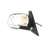 Retrovisore Destro Mitsubishi Pajero 2006+ - Elettrico Termico Ribaltabile Con Fanalino E Luce Di Cortesia Cromato 10Pin