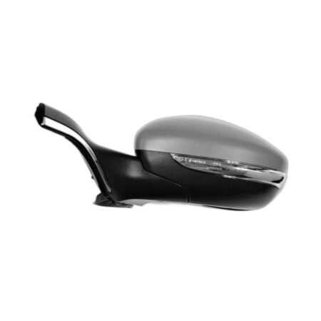 Specchietto Retrovisore Destro Peugeot 208 2012+ / Peugeot 2008 2013+ – Elettrico, Riscaldato, Ripiegabile, con Freccia, Sonda Temp., 11 Pin, Verniciabile (Variante A)