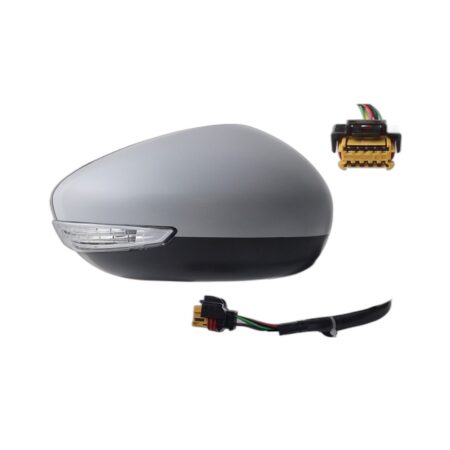Specchietto Retrovisore Destro Peugeot 508 2014+ – Elettrico, Riscaldato, Ripiegabile, con Freccia, Sonda Temp., 10 Pin, Verniciabile
