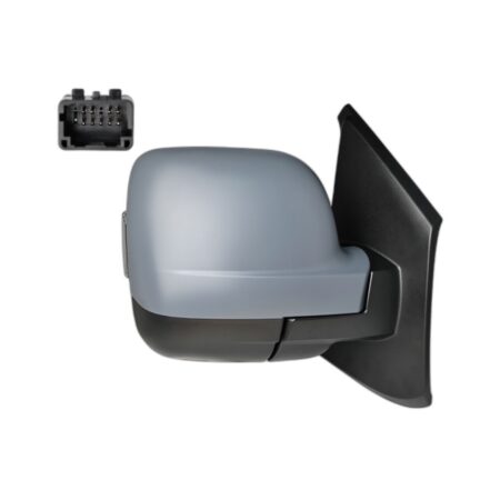 Specchietto Retrovisore Destro Renault Trafic 2021+ / Nissan Primastar 2021 – Elettrico, Riscaldato, Ripiegabile, con Freccia, Sonda Temp., Asferico, 11 Pin, Verniciabile