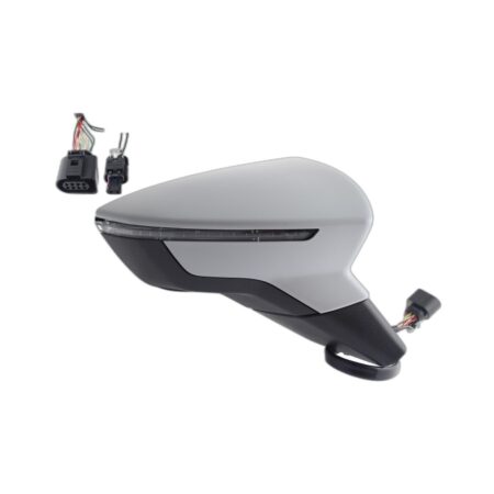 Specchietto Retrovisore Destro Seat Arona 2017+ / Seat Ibiza 2017+ – Elettrico, Riscaldato, Ripiegabile, con Freccia, Angolo Cieco, 10 Pin, Verniciabile