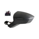 Retrovisore Destro Seat Ateca 2016+ - Elettrico Termico Con Fanalino Nero 6Pin
