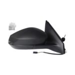 Retrovisore Destro Skoda Fabia 2021+ - Meccanico Con Fanalino A Led Nero