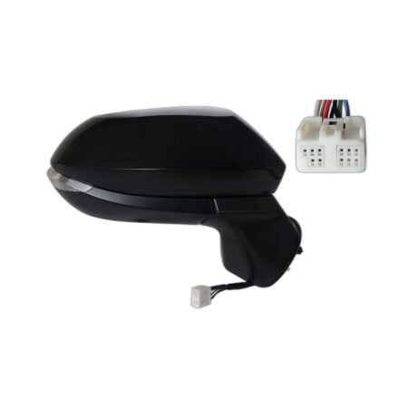 Specchietto Retrovisore Destro Toyota Yaris Cross 2021+ – Elettrico, Riscaldato, Ripiegabile, con Freccia, 8 Pin, Verniciabile