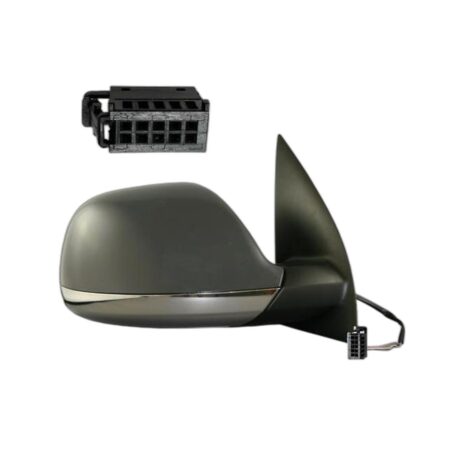 Retrovisore Destro Volkswagen Amarok 2013-2015 - Elettrico Termico 5Pin Con Primer Base Cromata Gps Sistem