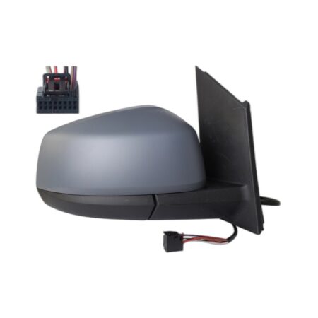 Specchietto Retrovisore Destro Volkswagen Caddy 2020+ / Ford Transit Connect – Elettrico, Riscaldato, Ripiegabile, 7 Pin, Verniciabile