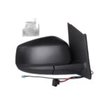 Retrovisore Destro Volkswagen Caddy 2020+ - - Transit Connect 22' Elettrico Termico Con Antenna Radio Am/Fm Nero 5+1Pin