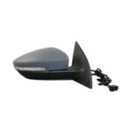 Retrovisore Destro Volkswagen Scirocco 2008+ - Elettrico Termico Ribaltabile Con Fanalino E Luce Di Cortesia Con Primer 9Pin