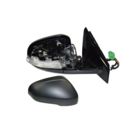 Specchietto Retrovisore Destro Volvo V40 2012+ – Elettrico, Riscaldato, Ripiegabile, con Freccia, Luce Cortesia, 8 Pin, Verniciabile