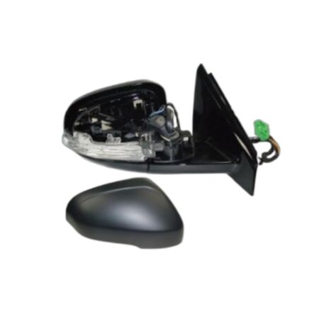 Specchietto Retrovisore Destro Volvo V40 2012+ – Elettrico, Riscaldato, Ripiegabile, con Freccia, Memoria, Luce Cortesia, 12 Pin, Verniciabile