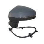 Retrovisore Sinistro Audi A3 2012-2019 - Berlina 4P. Elettrico Termico Con Fanalino Con Primer 8 Pin Asferica