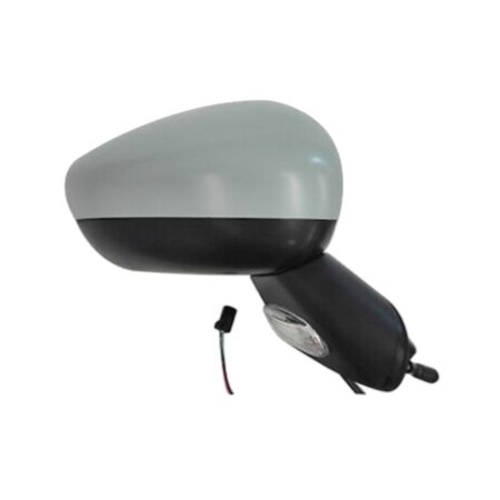 Specchietto Retrovisore Sinistro Citroen C3 2010+ – Elettrico, Riscaldato, con Freccia, Base Nera, 7 Pin, Verniciabile