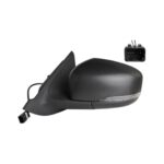 Retrovisore Sinistro Dacia Spring 2020+ - Meccanico Nero Con Fanalino 2 Pin