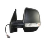 Retrovisore Sinistro FIAT Doblo' 2010-2014 - - Opel Combo 2012 Elettrico Termico Con Fanalino Modello Cargo Nero 6Pin