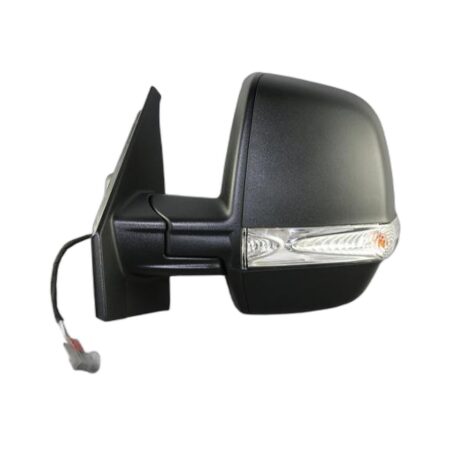 Retrovisore Sinistro FIAT Doblo' 2010-2014 - - Opel Combo 2012 Elettrico Termico Con Fanalino Modello Cargo Nero 6Pin