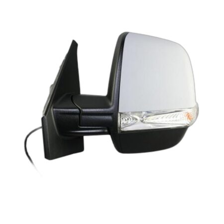 Specchietto Retrovisore Sinistro Fiat Doblo' 2010+ / Opel Combo 2012+ – Elettrico, Riscaldato, con Freccia, 6 Pin, Verniciabile, Mod. Cargo