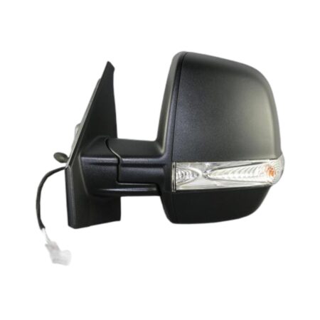 Retrovisore Sinistro FIAT Doblo' 2010-2014 - - Opel Combo 2012 Meccanico Con Fanalino Modello Cargo Nero