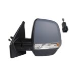 Retrovisore Sinistro FIAT Doblo' 2015+ - Meccanico Con Fanalino Modello Cargo Con Primer 2Pin