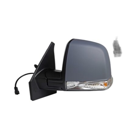 Specchietto Retrovisore Sinistro Fiat Doblo' 2015+ – Manuale, con Freccia, 2 Pin, Verniciabile, Mod. Combi/Panorama