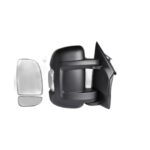 Retrovisore Sinistro FIAT Ducato 06' El. Ter. Rib. Braccio Corto C/Sonda C/Fan. Bulbo Bianco 16W 8+6Pin Blis