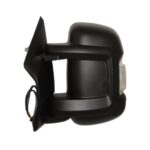 Retrovisore Sinistro FIAT Ducato 2006+ - Elettrico Termico Braccio Corto Con Fanalino Integrato 5W