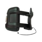 Retrovisore Sinistro FIAT Ducato 2006+ - Elettrico Termico Braccio Medio Con Fanalino Integrato 5W