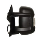 Retrovisore Sinistro FIAT Ducato 2006+ - Elettrico Termico Ribaltabile Braccio Corto Con Fanalino Integrato 5W 10Pin