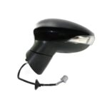 Retrovisore Sinistro Ford Fiesta 2008-2012 - Elettrico Termico Ribaltabile 8 Pin Con Primer Con Fanalino Asferica