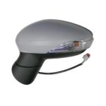 Retrovisore Sinistro Ford Fiesta 2013-2016 - Elettrico Termico Ribaltabile Con Primer Con Fanalino E Luce Di Cortesia Asferica 10Pin