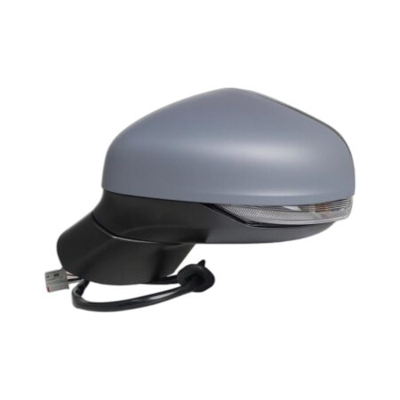 Specchietto Retrovisore Sinistro Ford Fiesta 2017+ – Elettrico, Riscaldato, Ripiegabile, con Freccia, Angolo Cieco, Luce Cortesia, 12 Pin, Verniciabile