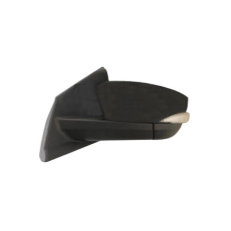 Specchietto Retrovisore Sinistro Ford Ka + 2016+ – Elettrico, Riscaldato, Ripiegabile, con Freccia, 8 Pin, Nero, Ruvido