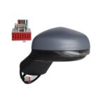 Retrovisore Sinistro Ford Puma 2019+ - Elettrico Termico Ribaltabile Con Fanalino E Luce Di Cortesia Con Primer 10Pin