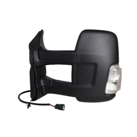 Specchietto Retrovisore Sinistro Ford Transit 2014+ – Elettrico, Riscaldato, con Freccia, 6 Pin, Nero (Variante C)
