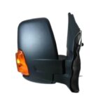 Retrovisore Sinistro Ford Transit 2014-2019 - Manuale Con Fanalino Arancio Braccio Corto Nero