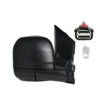 Retrovisore Sinistro Ford Transit - Tourneo Custom 23' El. Term. C/Fan.(Wy5W) Nero Sonda C/Ant.(Fm2) 8+1Pin
