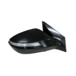 Außenspiegel Links Hyundai I-40 2011+ – Elektrisch, Beheizt, Klappbar, mit Blinker, Asphärisch, Schwarz, Originalnummer