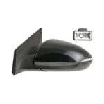 Retrovisore Sinistro Hyundai Ioniq 2016+ - Elettrico Termico Ribaltabile Con Fanalino Nero Lucida 8 Pin