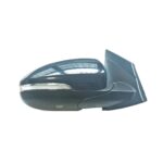 Retrovisore Sinistro Hyundai Tucson 2015-2019 - Elettrico Termico Ribaltabile Con Luce Di Cortesia Con Fanalino Nera Liscia 10Pin