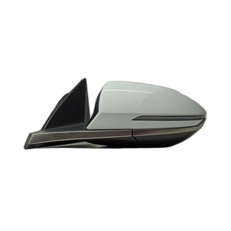 Außenspiegel Links Hyundai Tucson 2020+ – Elektrisch, Beheizt, Klappbar, mit Blinker, Toter-Winkel-Sensor, 10-polig, Lackierbar (Variante A)