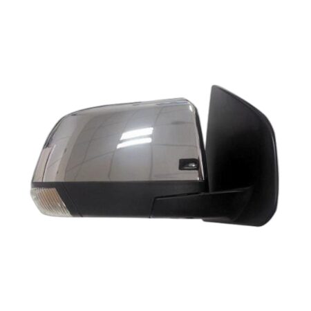 Specchietto Retrovisore Sinistro Universale – Elettrico, Riscaldato, Ripiegabile, con Freccia, Cromato