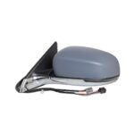 Retrovisore Sinistro Jeep Compass 2017+ - Elettrico Termico Con Fanalino Luce Di Cortesia Con Primer Base Cromata 6+4Pin Asferica Blis