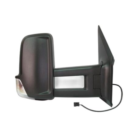 Specchietto Retrovisore Sinistro Mercedes Sprinter 2009+ – Elettrico, Riscaldato, con Freccia, Nero (Variante B)
