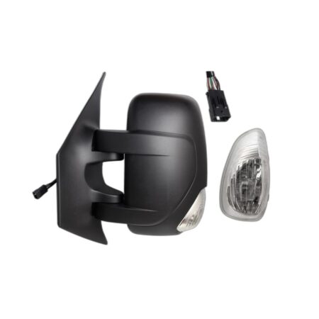 Specchietto Retrovisore Sinistro Opel Movano 19'- Rn. Master 2010+ / Nissan Nv 400 2010+ – Elettrico, con Freccia, Angolo Cieco, 9 Pin