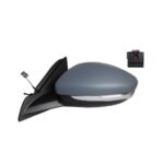 Retrovisore Sinistro Peugeot 208 2019+ - - Opel Corsa 2019 Meccanico Con Fanalino Alogeno Con Primer 2Pin