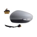 Retrovisore Sinistro Peugeot 508 2014-2017 - Elettrico Termico Ribaltabile Con Fanalino A Led Con Primer 8Pin